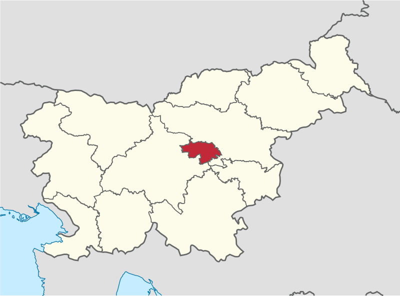 Карта региона Засавска
